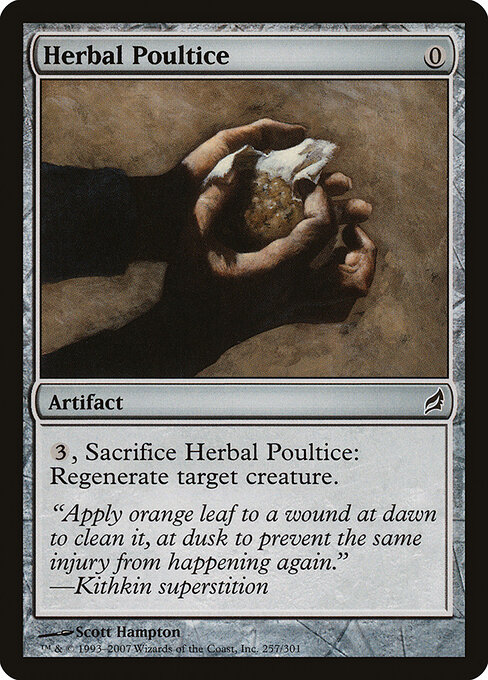 Herbal Poultice card art