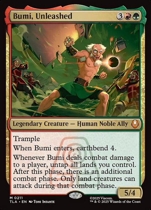 Bumi, Unleashed card art