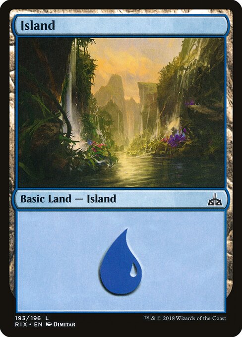 Island card art