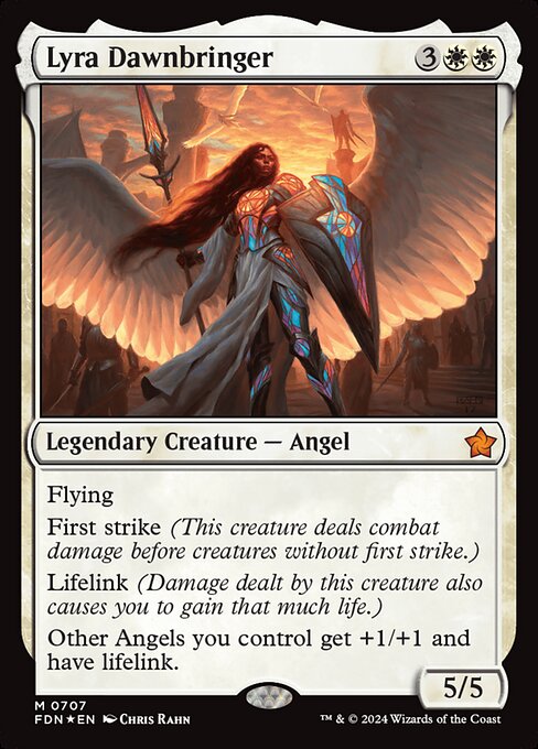 Lyra Dawnbringer card art