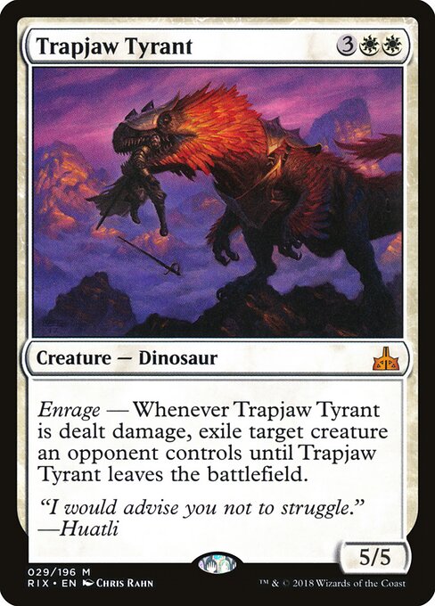 Trapjaw Tyrant card art