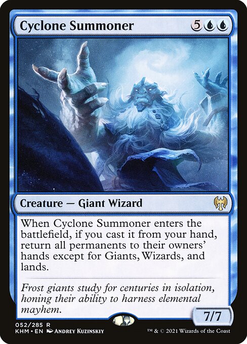 Cyclone Summoner card art