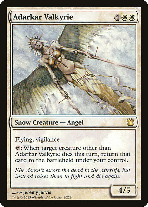 Adarkar Valkyrie card art