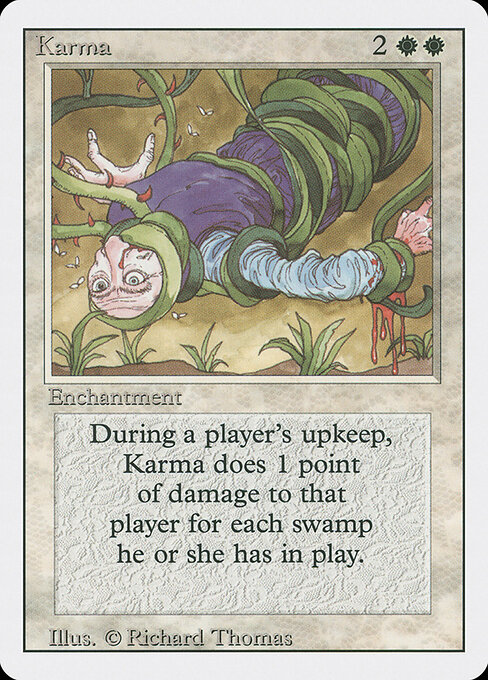 Karma card art