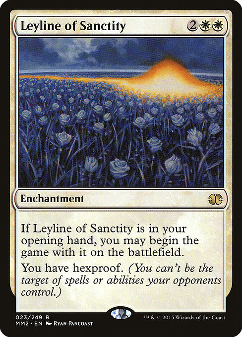 Leyline of Sanctity card art