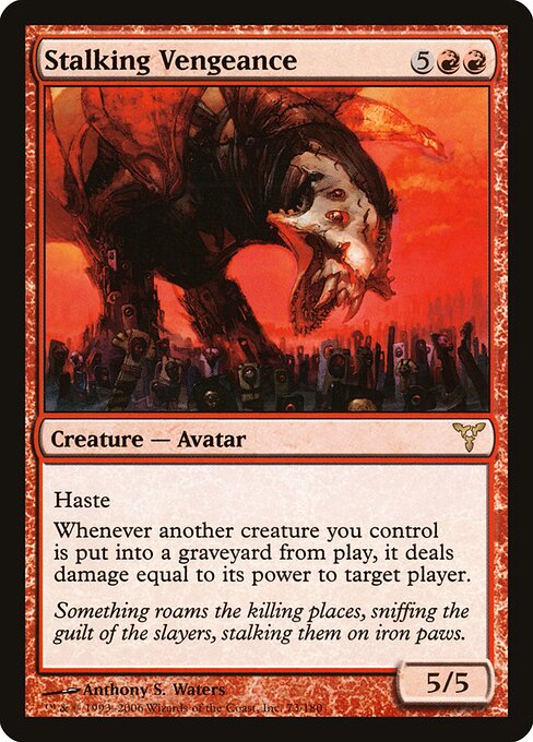 Stalking Vengeance card art
