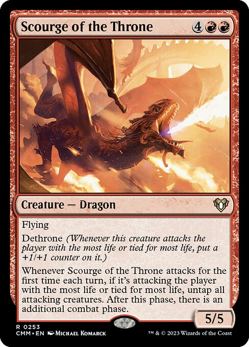 Scourge of the Throne card art