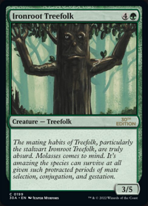 Ironroot Treefolk card art
