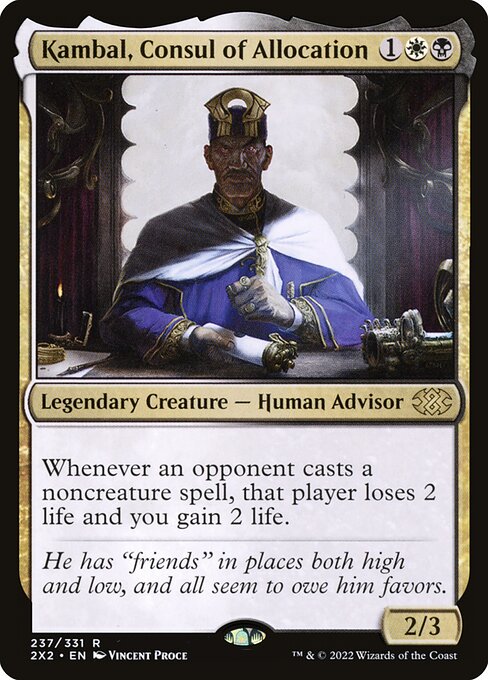 Kambal, Consul of Allocation card art