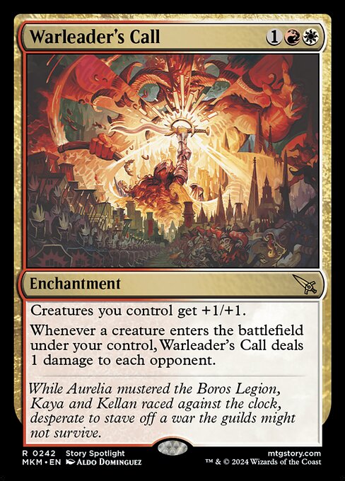 Warleader's Call card art