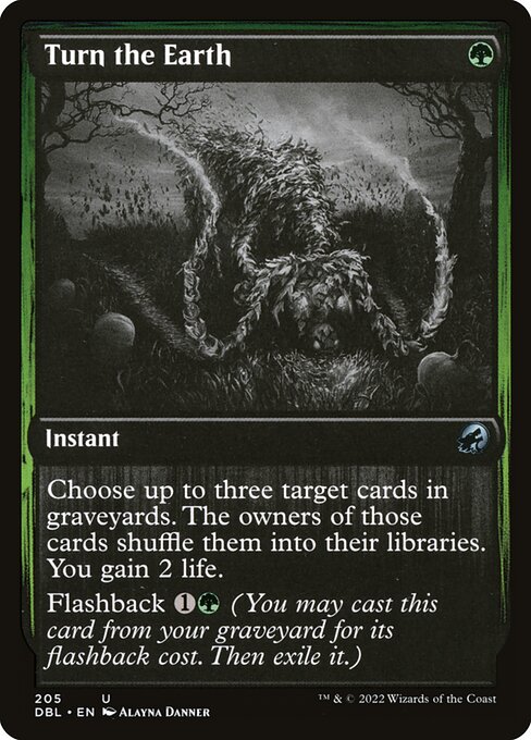 Turn the Earth card art