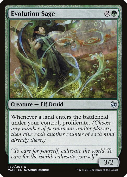 Evolution Sage card art