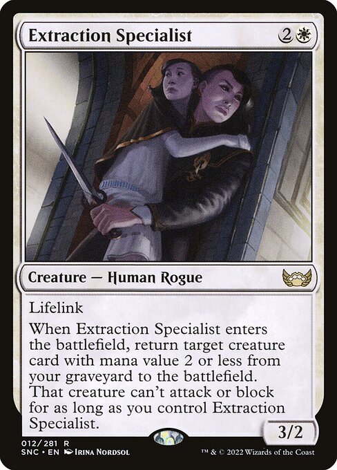 Extraction Specialist card art