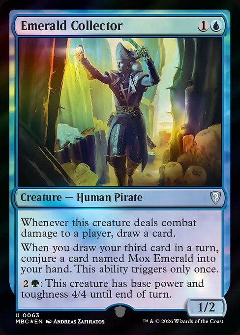 Emerald Collector card art