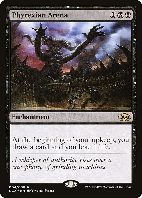 Phyrexian Arena card art
