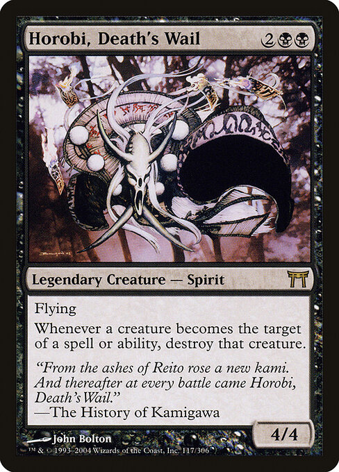 Horobi, Death's Wail card art