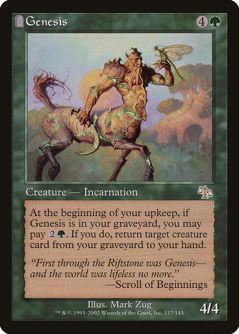 Genesis card art