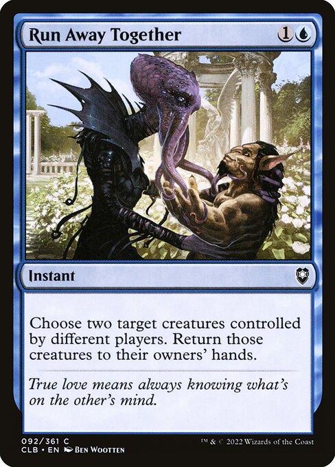 Run Away Together card art