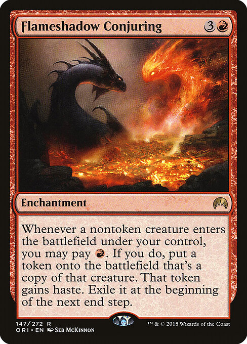 Flameshadow Conjuring card art