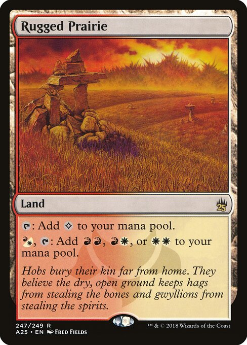 Rugged Prairie card art