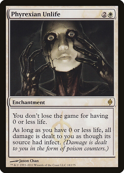 Phyrexian Unlife card art