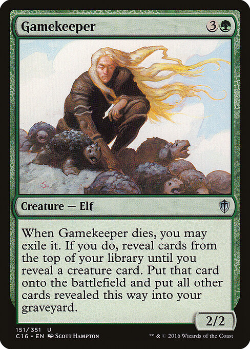 Gamekeeper card art