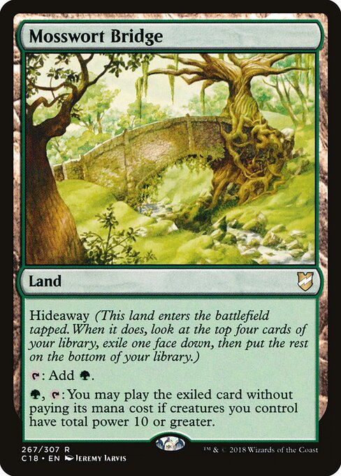 Mosswort Bridge card art