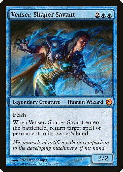 Venser, Shaper Savant card art