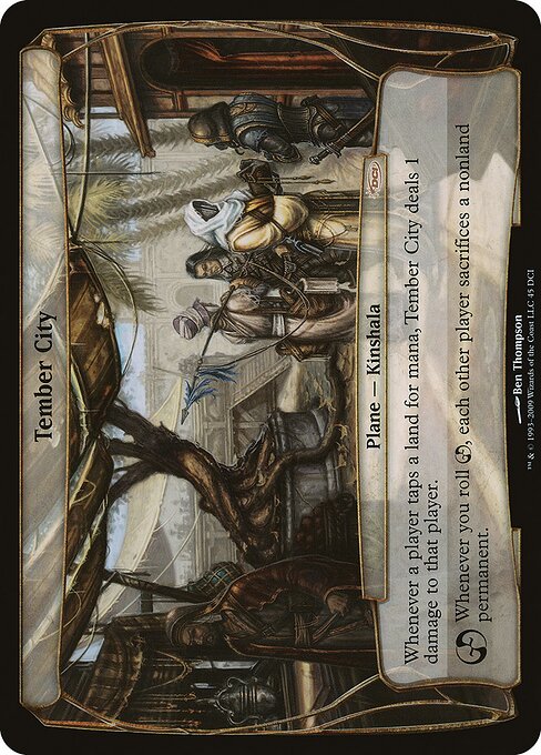Tember City (Planechase Anthology) card art