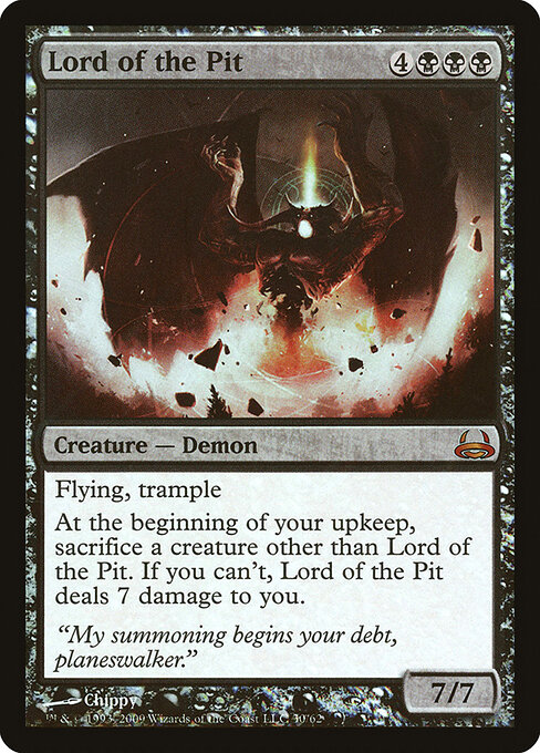 Lord of the Pit card art