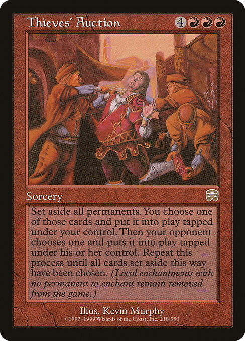 Thieves' Auction card art