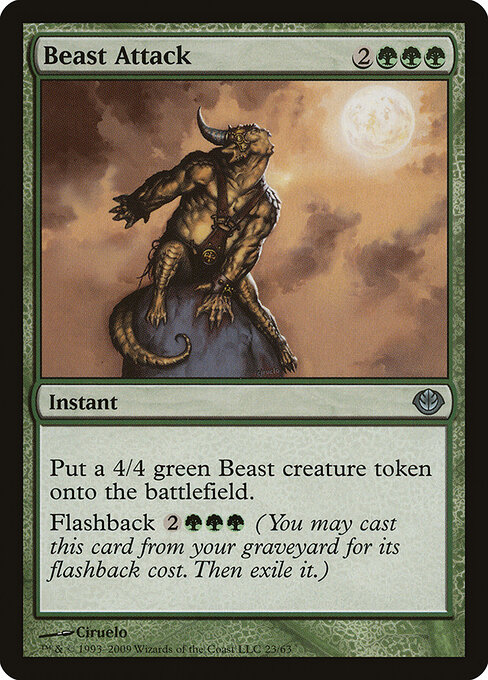 Beast Attack card art