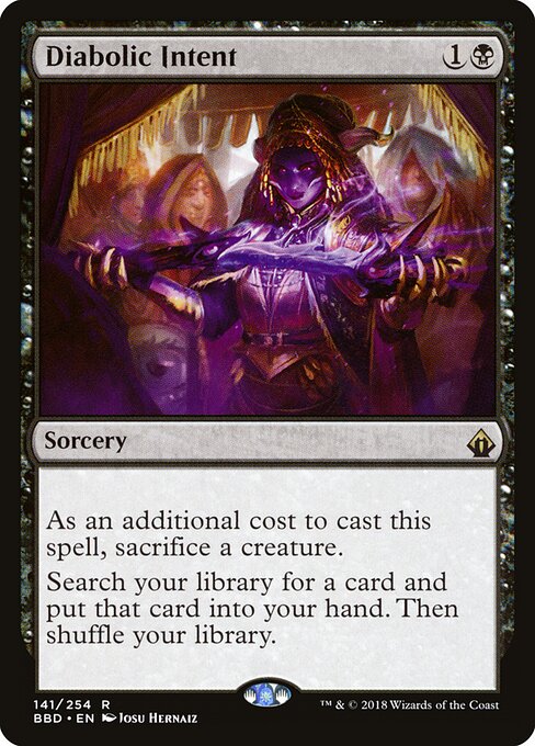 Diabolic Intent card art