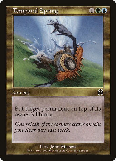 Temporal Spring card art
