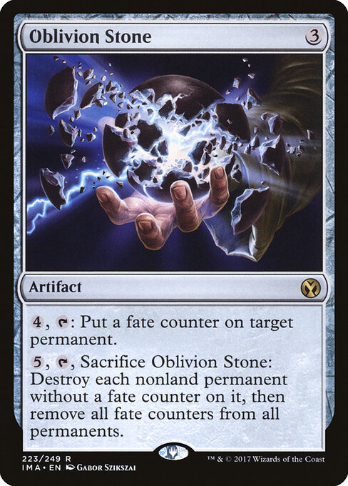 Oblivion Stone card art