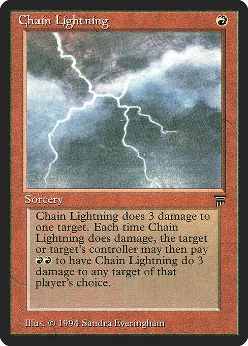 Chain Lightning card art