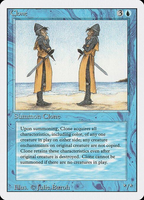 Clone card art