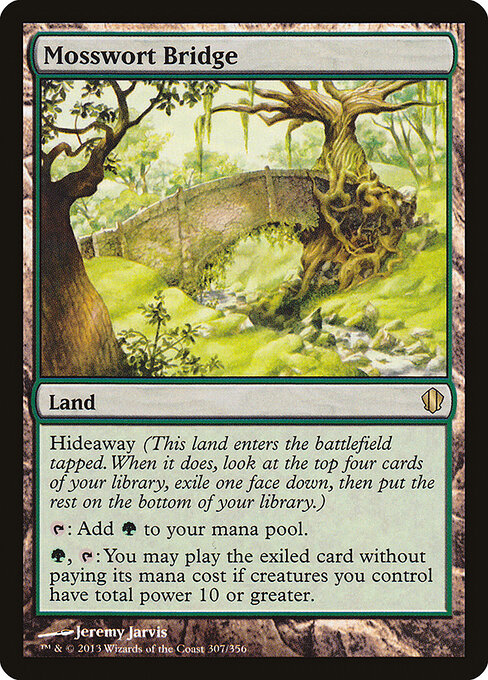 Mosswort Bridge card art