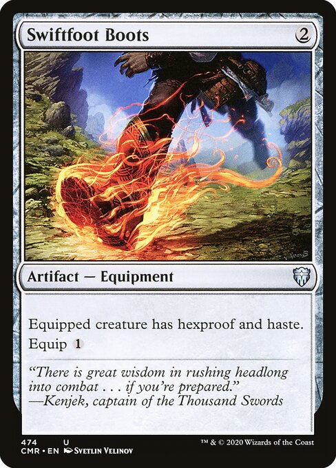 Swiftfoot Boots card art