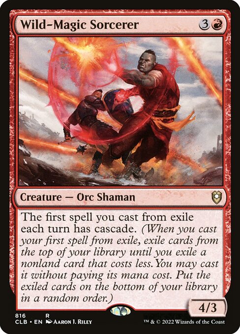 Wild-Magic Sorcerer card art