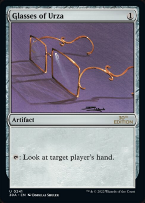 Glasses of Urza card art