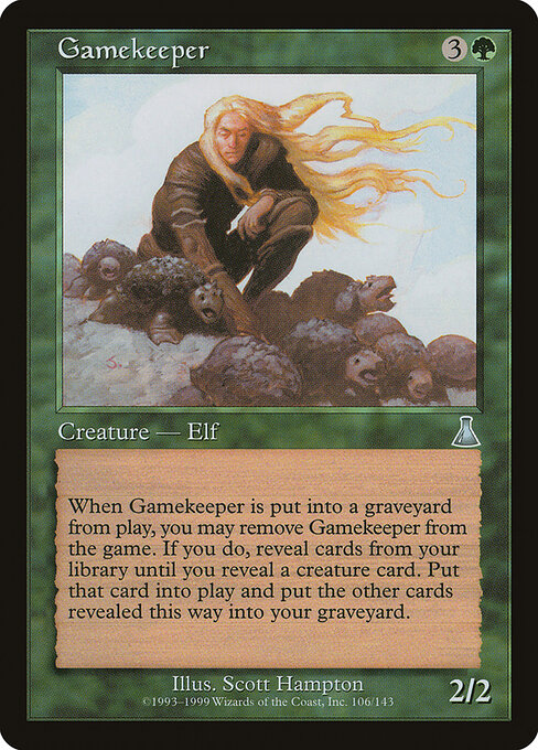 Gamekeeper card art