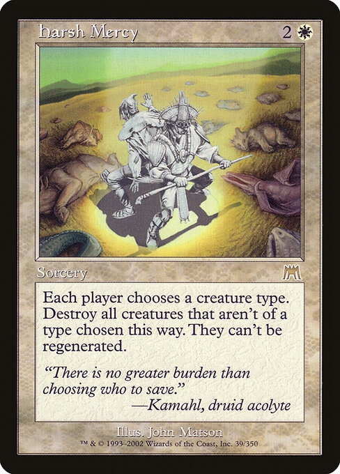 Harsh Mercy card art