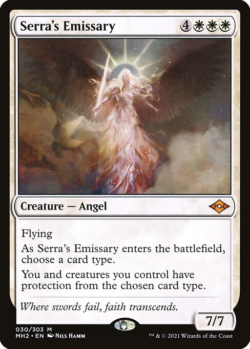 Serra's Emissary card art