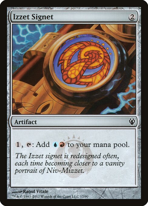 Izzet Signet card art