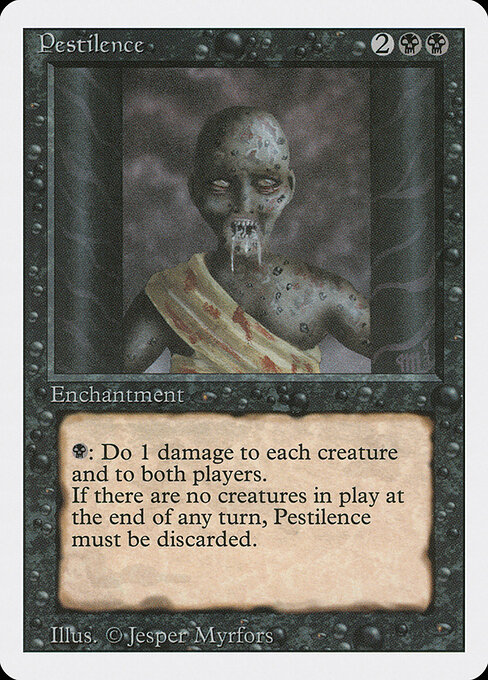 Pestilence card art