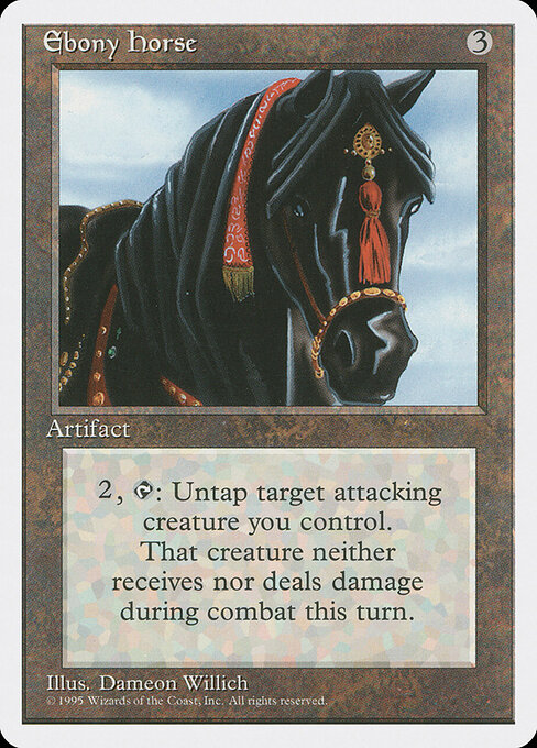 Ebony Horse card art