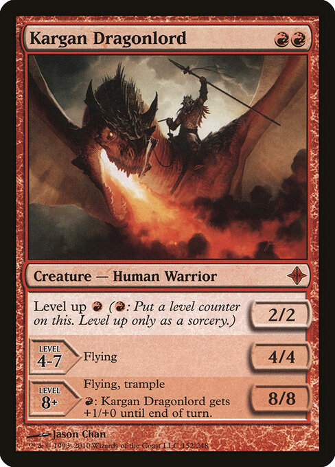Kargan Dragonlord card art