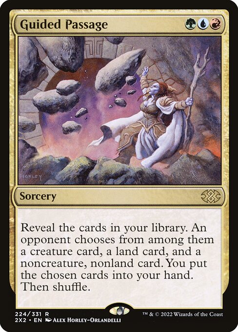 Guided Passage card art