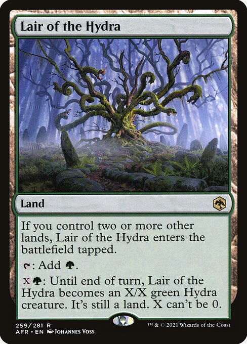 Lair of the Hydra card art